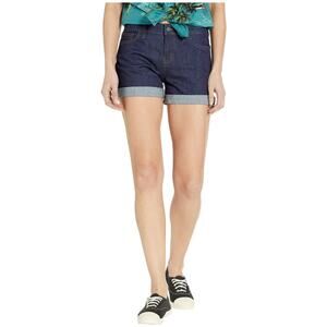 VANS Women's Boyfriend Cuff Indigo Rinse Shorts Size 30 - NEW!!